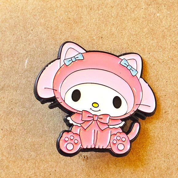 My Melody Enamel Pin, Pink Anime Kawaii Lapel, Accessory, Collector, Backpack G - Picture 1 of 3